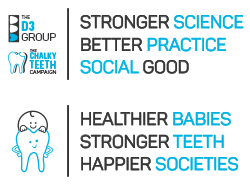 D3 Science to Social Good & Healthier Babies Stronger Teeth Happier Societies logo